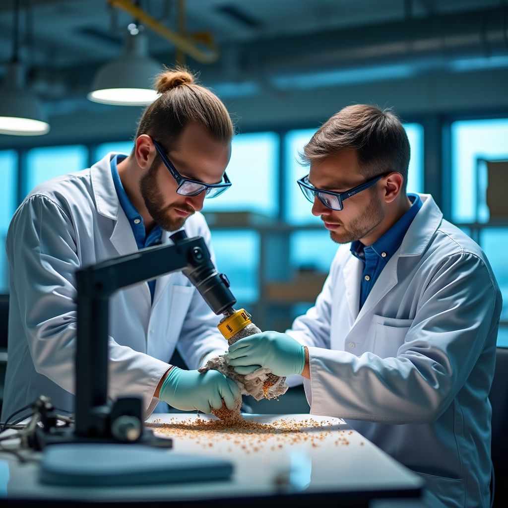 Análisis técnico en laboratorio